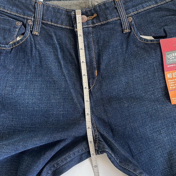 Levi's Woman's Jeans Size 12 Misses Long Mid rise bootcut dark wash NWT - Picture 12 of 12